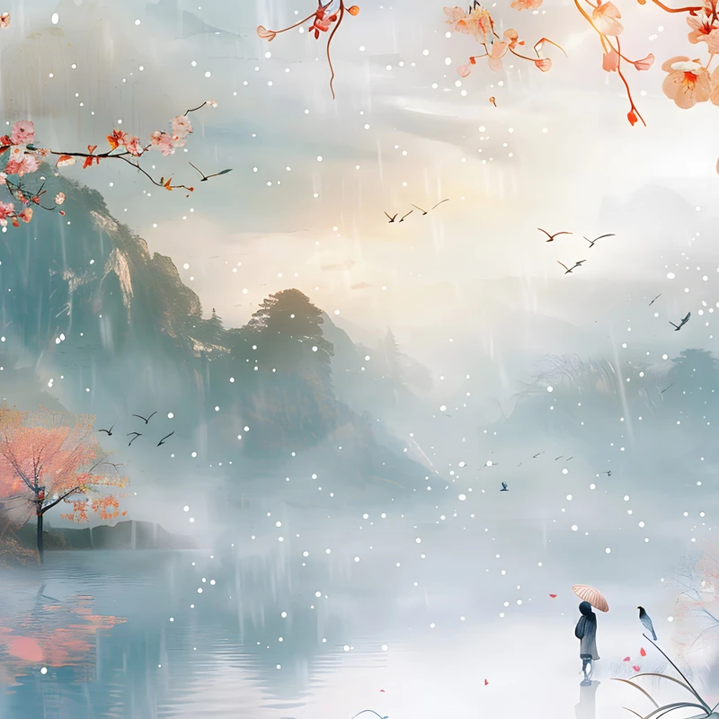 A0064-枫叶中国风wallpaper-2